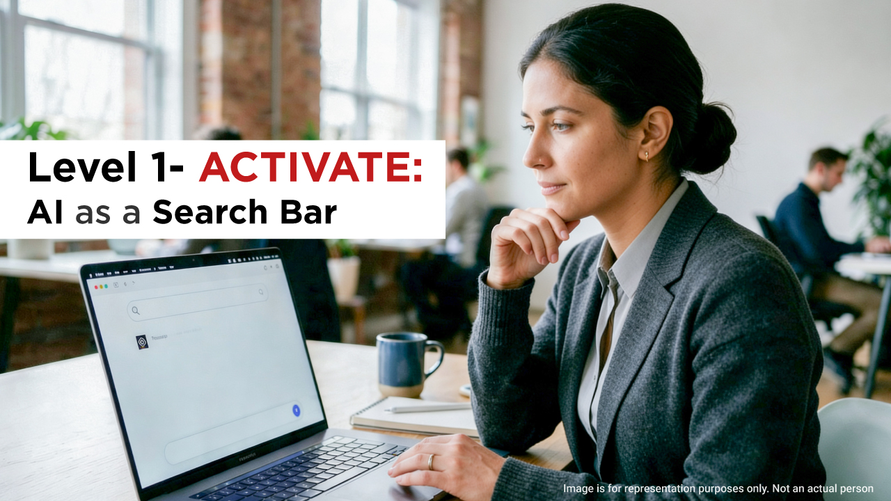 ACTIVATE: AI as a Search Bar