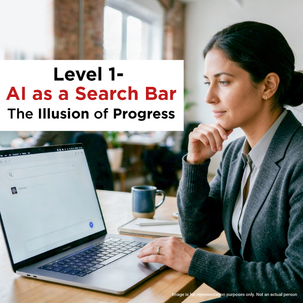 AI as a Search Bar – The Illusion of Progress